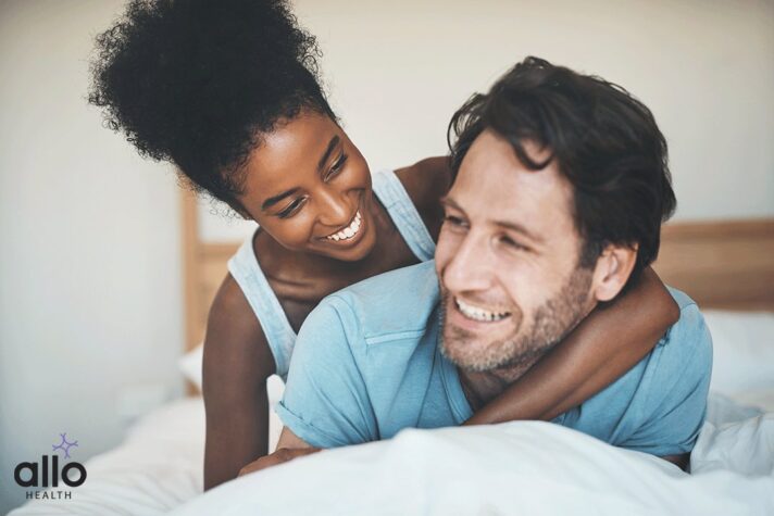 couple practising Sensate Focus Stages